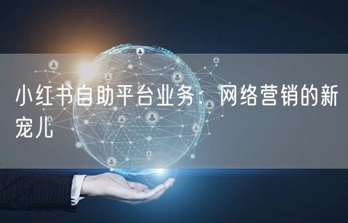 小红书自助平台业务：网络营销的新宠儿