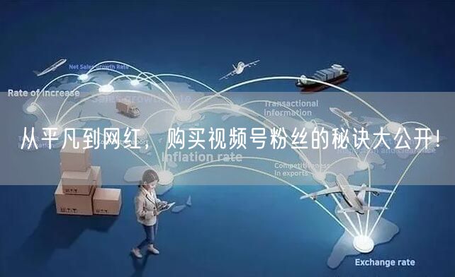 从平凡到网红，购买视频号粉丝的秘诀大公开！