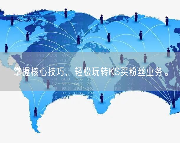 掌握核心技巧，轻松玩转KS买粉丝业务。