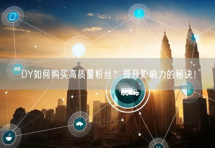 DY如何购买高质量粉丝？提升影响力的秘诀！