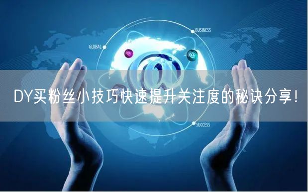 DY买粉丝小技巧快速提升关注度的秘诀分享！