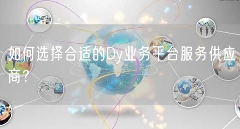 如何选择合适的Dy业务平台服务供应商？