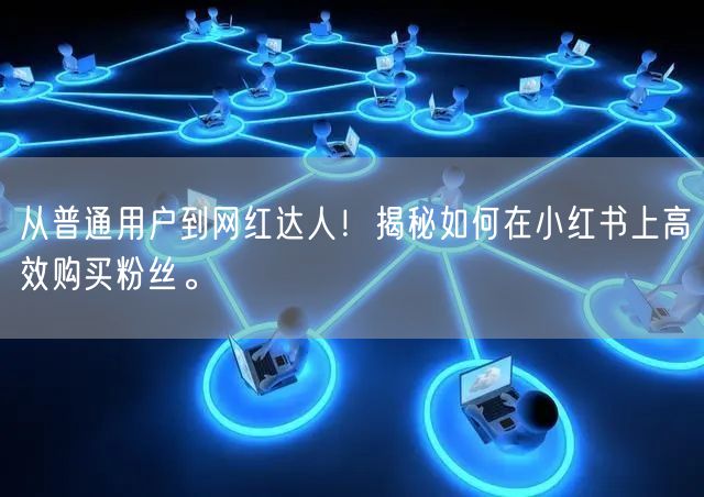 从普通用户到网红达人！揭秘如何在小红书上高效购买粉丝。