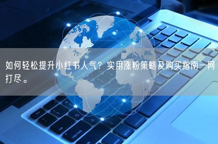 如何轻松提升小红书人气？实用涨粉策略及购买指南一网打尽。