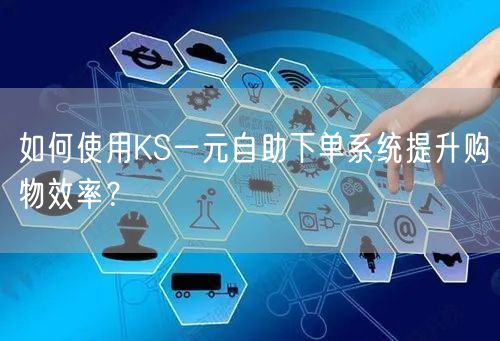 如何使用KS一元自助下单系统提升购物效率？