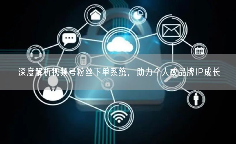 深度解析视频号粉丝下单系统，助力个人或品牌IP成长