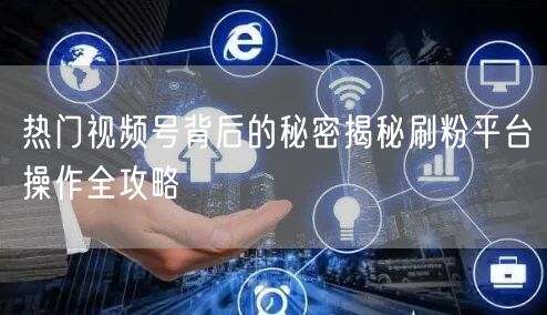 热门视频号背后的秘密揭秘刷粉平台操作全攻略