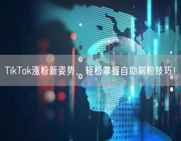 TikTok涨粉新姿势，轻松掌握自助刷粉技巧！