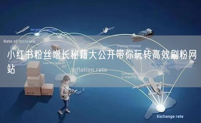 小红书粉丝增长秘籍大公开带你玩转高效刷粉网站