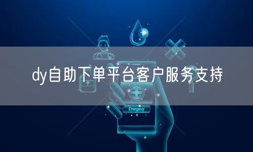 dy自助下单平台客户服务支持