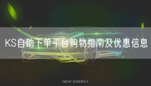 KS自助下单平台购物指南及优惠信息