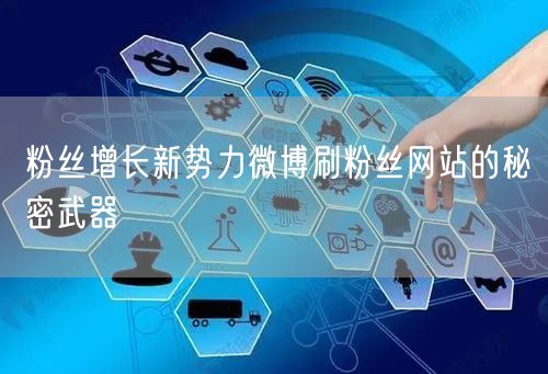 粉丝增长新势力微博刷粉丝网站的秘密武器