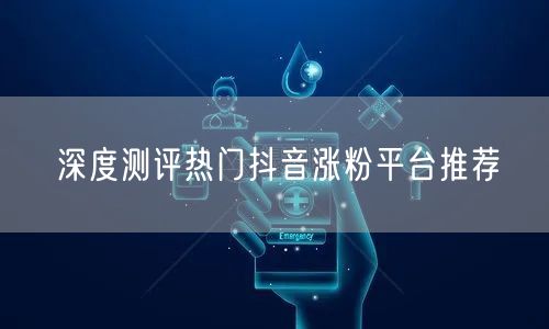 深度测评热门抖音涨粉平台推荐