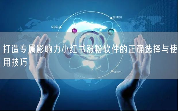 打造专属影响力小红书涨粉软件的正确选择与使用技巧