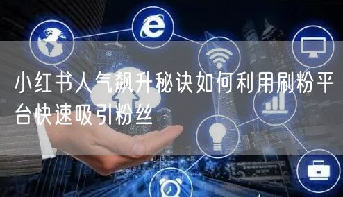 小红书人气飙升秘诀如何利用刷粉平台快速吸引粉丝