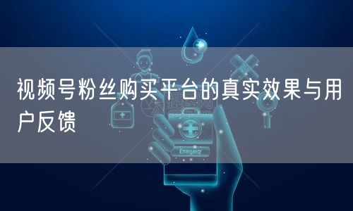 视频号粉丝购买平台的真实效果与用户反馈