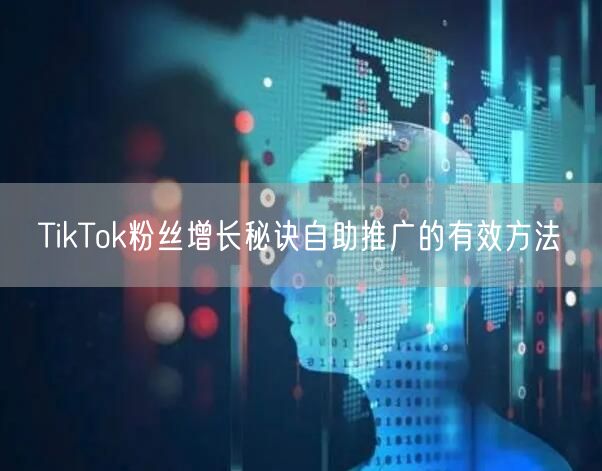 TikTok粉丝增长秘诀自助推广的有效方法