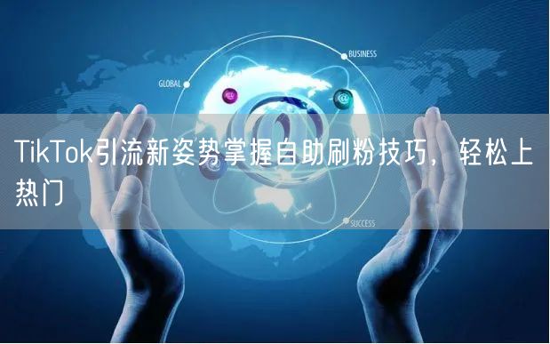 TikTok引流新姿势掌握自助刷粉技巧，轻松上热门